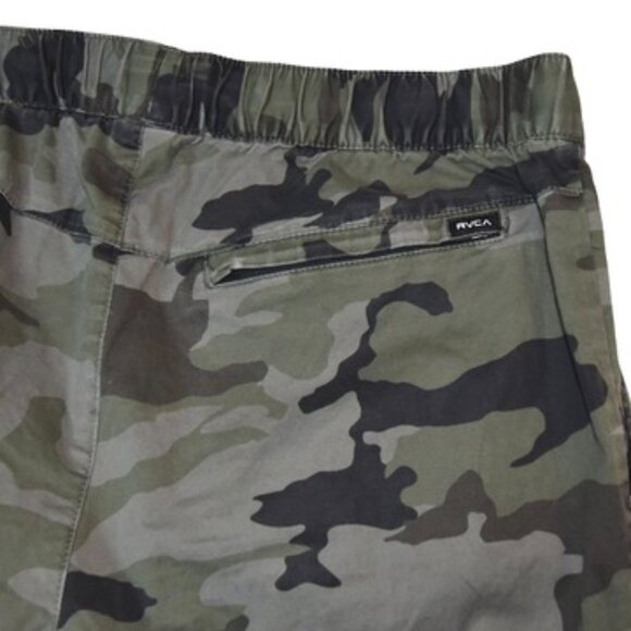 RVCA Camo Jogger Pants Streetwear Skater Surfer Skatecore Athleisure Casual M - Picture 4 of 10